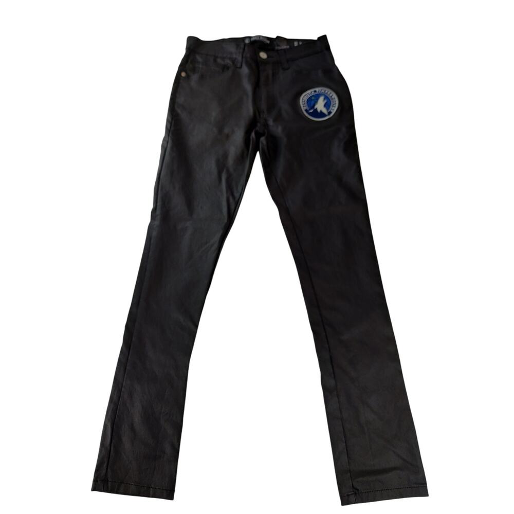 Fisll Denim NBA Minnesota Timberwolves Waxed Jeans Slim Fit Mens 32x32